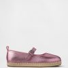 Metallic-Mary-Jane-Espadrilles für Kinder Metallic-Mary-Jane-Espadrilles für Kinder