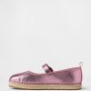 Metallic-Mary-Jane-Espadrilles für Kinder Metallic-Mary-Jane-Espadrilles für Kinder
