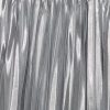 Metallic-Plissee-Minirock für Kinder