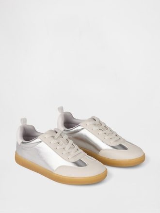 Metallic Retro Sneaker für Kinder
