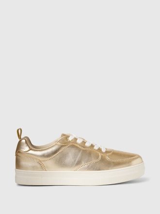 Metallic-Sneaker für Kinder