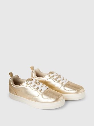Metallic-Sneaker für Kinder