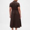 Midi-Hemdkleid aus Leinenmischung Midi-Hemdkleid aus Leinenmischung