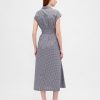 Midi-Hemdkleid aus Popeline Midi-Hemdkleid aus Popeline