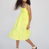 Midikleid aus Crinkle-Gaze für Kinder Midikleid aus Crinkle-Gaze für Kinder