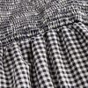 Midikleid aus Popeline mit Vichy-Karomuster Midikleid aus Popeline mit Vichy-Karomuster