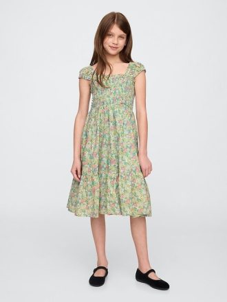 Midikleid mit Flügelärmeln für Kinder