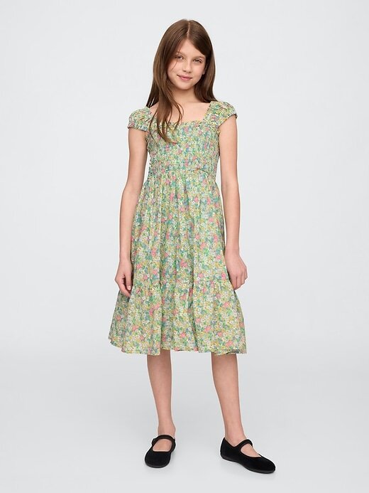 Midikleid mit Flügelärmeln für Kinder Midikleid mit Flügelärmeln für Kinder