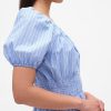 Midikleid mit Puffärmeln