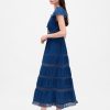 Midikleid mit Spitzenbesatz Midikleid mit Spitzenbesatz