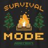Minecraft-Überlebensmodus-Grafik-T-Shirt für Kinder Minecraft-Überlebensmodus-Grafik-T-Shirt für Kinder