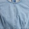 Mini-Etuikleid aus Denim Mini-Etuikleid aus Denim