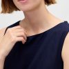 Mini-Etuikleid aus Leinenmischung Mini-Etuikleid aus Leinenmischung
