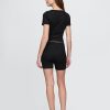 Mini Rib Pyjama-Shorts