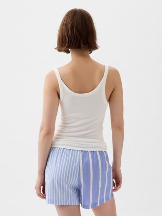 Mini Rib Pyjama-Tanktop