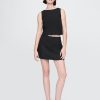 Mini-Skort aus Leinenmischung Mini-Skort aus Leinenmischung
