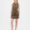 Mini-Skort mit Fischgrätenmuster Mini-Skort mit Fischgrätenmuster
