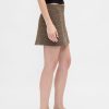 Mini-Skort mit Fischgrätenmuster Mini-Skort mit Fischgrätenmuster