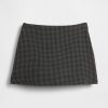 Mini-Skort mit Fischgrätenmuster Mini-Skort mit Fischgrätenmuster