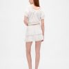 Mini-Skort mit Ösenrüschen Mini-Skort mit Ösenrüschen