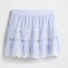 Mini-Skort mit Ösenrüschen Mini-Skort mit Ösenrüschen