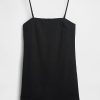 Mini-Skortkleid aus Leinenmischung Mini-Skortkleid aus Leinenmischung