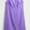 Minikleid aus Leinenmischung Minikleid aus Leinenmischung