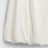 Minikleid aus Leinenmischung mit Ballonärmeln Minikleid aus Leinenmischung mit Ballonärmeln