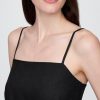 Minikleid aus Leinenmischung mit Ballonärmeln Minikleid aus Leinenmischung mit Ballonärmeln
