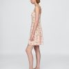 Minikleid aus Leinenmischung mit gerafftem Oberteil Minikleid aus Leinenmischung mit gerafftem Oberteil