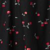 Minikleid mit Flügelärmeln aus Leinenmischung Minikleid mit Flügelärmeln aus Leinenmischung