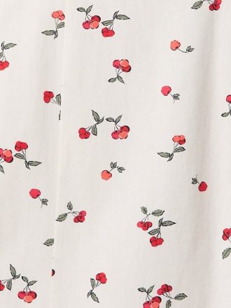 Minikleid mit Flügelärmeln aus Leinenmischung