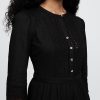 Minikleid mit Spitzenbesatz