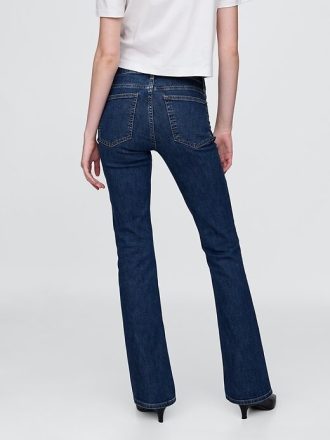 Mittelhohe Baby-Boot-Jeans