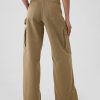 Mittelhohe Cargo-Baggy-Khakis Mittelhohe Cargo-Baggy-Khakis