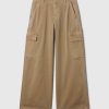 Mittelhohe Cargo-Baggy-Khakis Mittelhohe Cargo-Baggy-Khakis