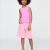 Mittelhohe, lange Jeansshorts für Kinder