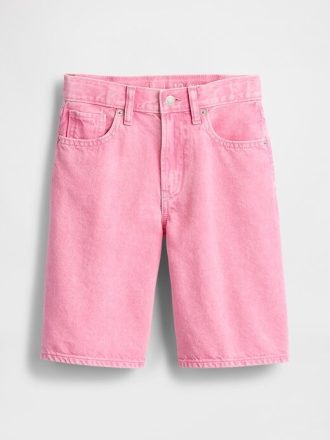 Mittelhohe, lange Jeansshorts für Kinder