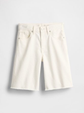 Mittelhohe, lange Jeansshorts für Kinder
