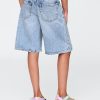 Mittelhohe, lange Jeansshorts für Kinder