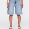 Mittelhohe, lange Jeansshorts für Kinder