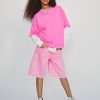 Mittelhohe, lange Jeansshorts für Kinder