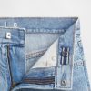 Mittelhohe, lange Jeansshorts für Kinder
