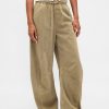 Mittelhohe Twill-Hose mit bequemem Hufeisenschnitt Mittelhohe Twill-Hose mit bequemem Hufeisenschnitt