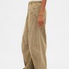 Mittelhohe Twill-Hose mit bequemem Hufeisenschnitt Mittelhohe Twill-Hose mit bequemem Hufeisenschnitt