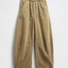 Mittelhohe Twill-Hose mit bequemem Hufeisenschnitt Mittelhohe Twill-Hose mit bequemem Hufeisenschnitt