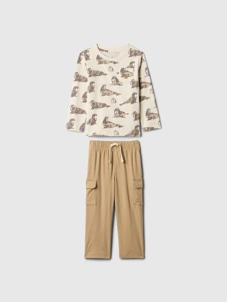 Mix & Match Cargo-Outfit-Set für Babys und Kleinkinder
