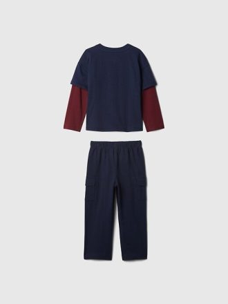 Mix & Match Cargo-Outfit-Set für Babys und Kleinkinder
