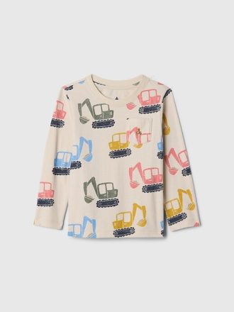 Mix & Match T-Shirt mit Tasche für Babys und Kleinkinder