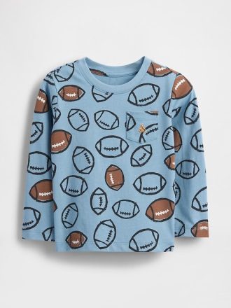 Mix & Match T-Shirt mit Tasche für Babys und Kleinkinder